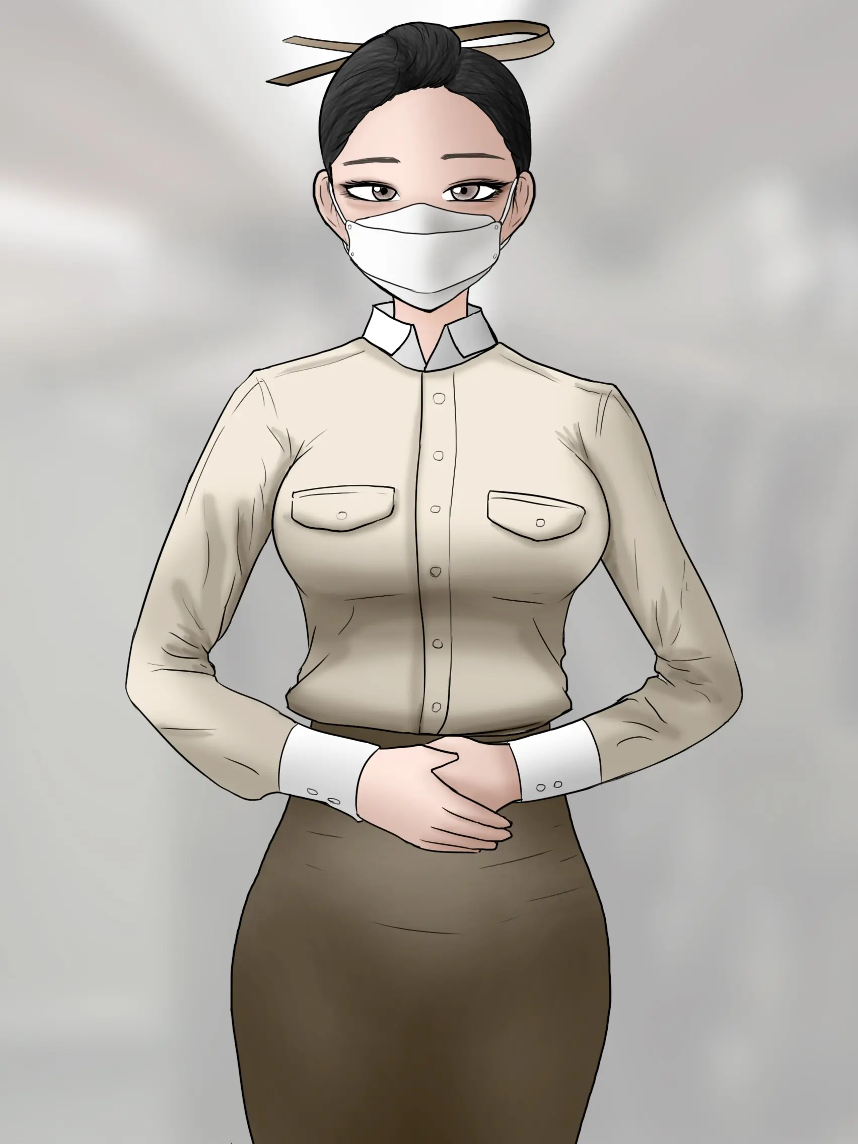 꼬추크기로 좌석이 결정되는 만화